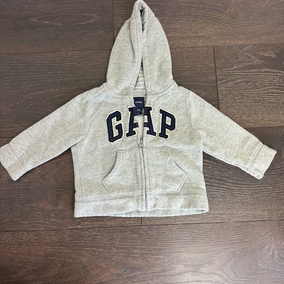 Baby Gap 3 Piece Lot, Zip Hoodies, Size 6-12 Months - Picture 2 of 8